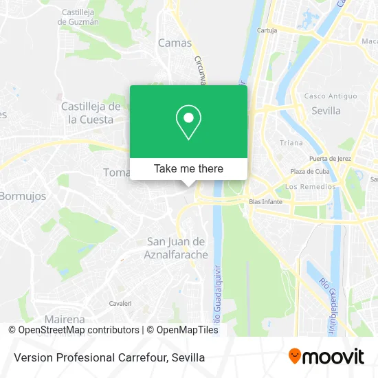 Version Profesional Carrefour map