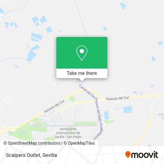 Scalpers Outlet map