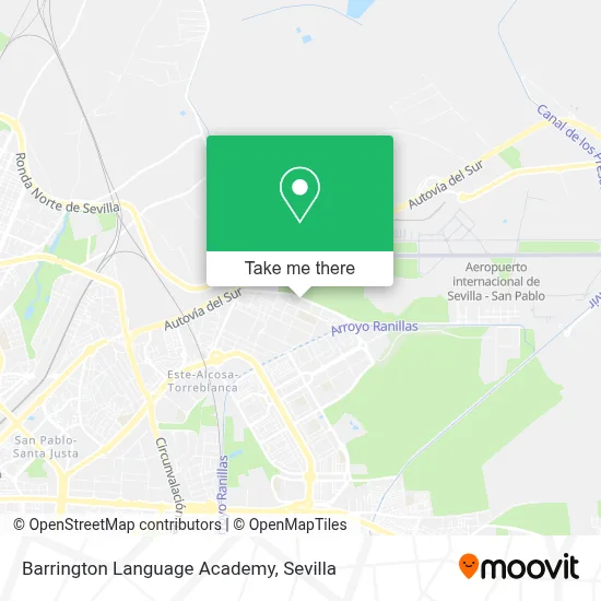 Barrington Language Academy map