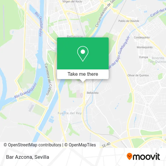 Bar Azcona map
