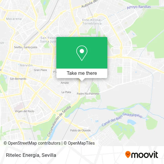 Ritelec Energía map