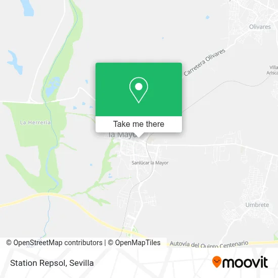 Station Repsol map
