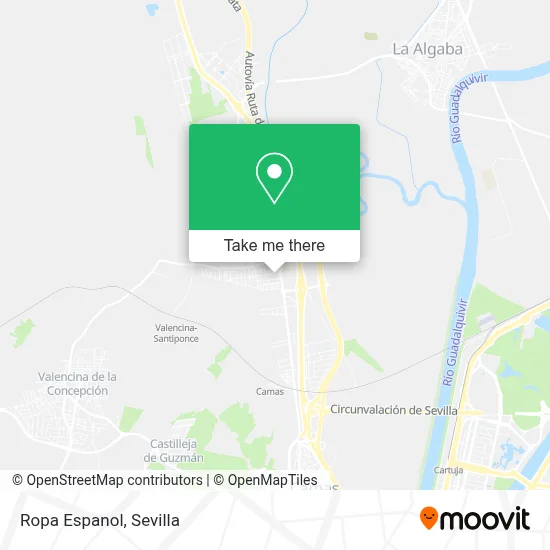 Ropa Espanol map