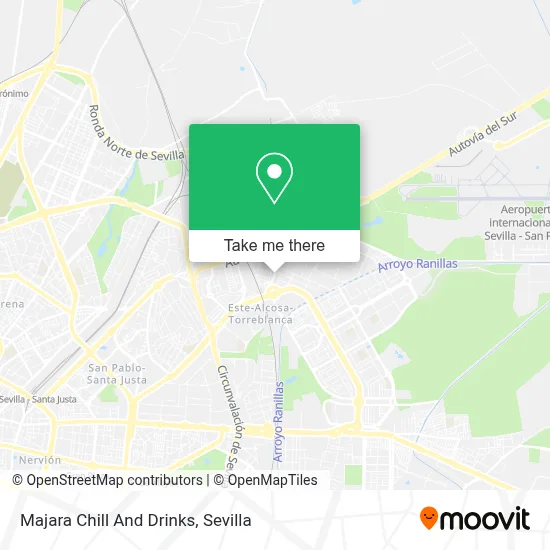 Majara Chill And Drinks map