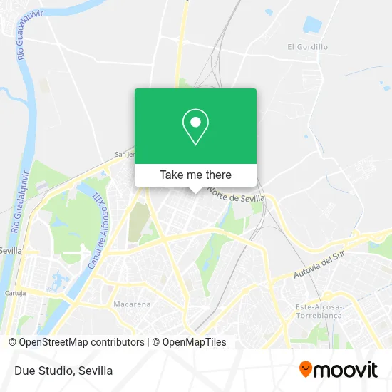 Due Studio map