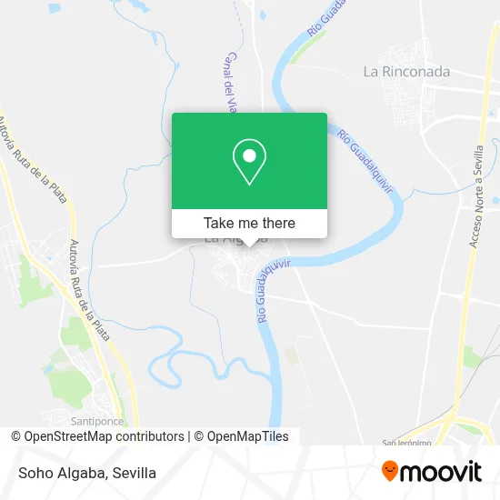 Soho Algaba map