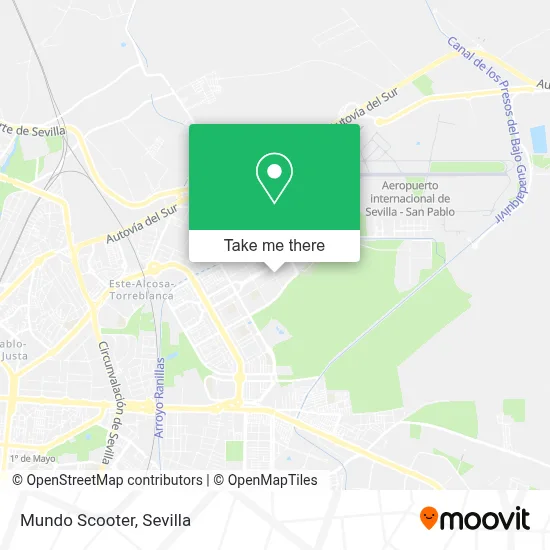 Mundo Scooter map
