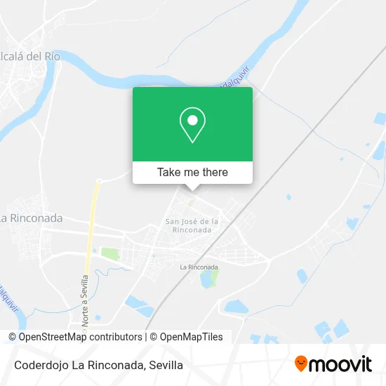 Coderdojo La Rinconada map