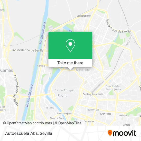 Autoescuela Abs map