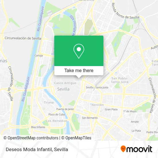 Deseos Moda Infantil map