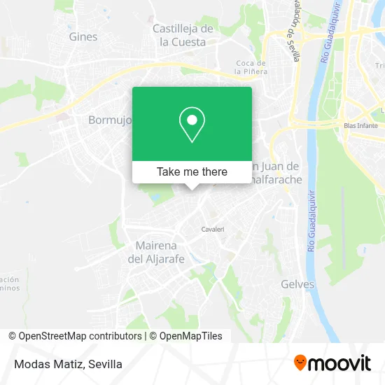 Modas Matiz map