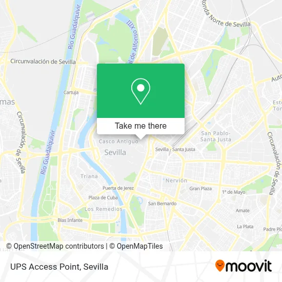 mapa Ups Access Point