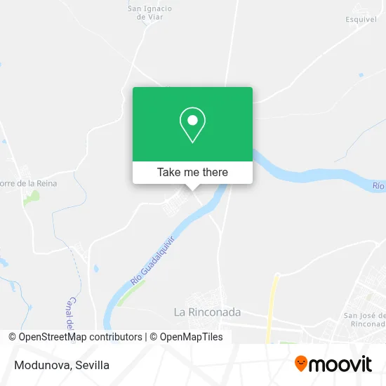 Modunova map