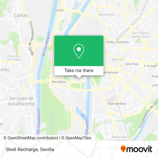 Shell Recharge map