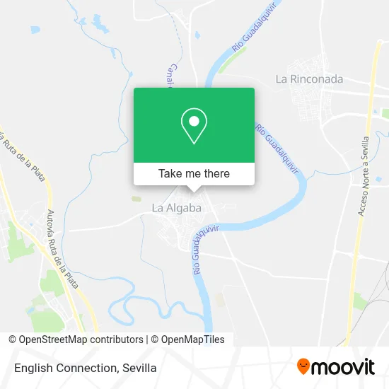 English Connection map