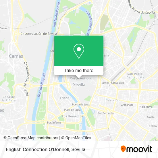 English Connection O'Donnell map