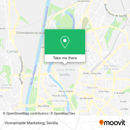 Homemade Marketing map