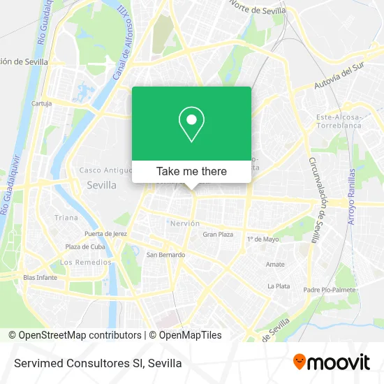 Servimed Consultores Sl map