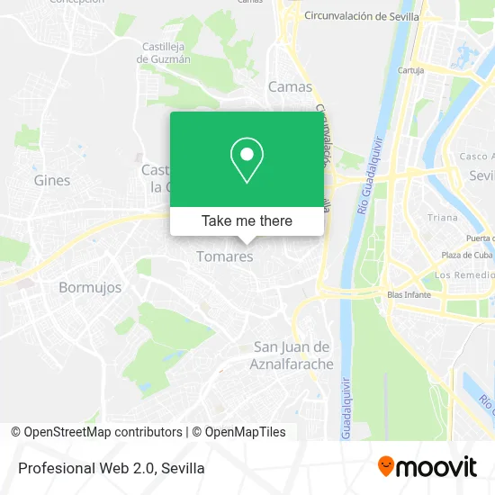 Profesional Web 2.0 map