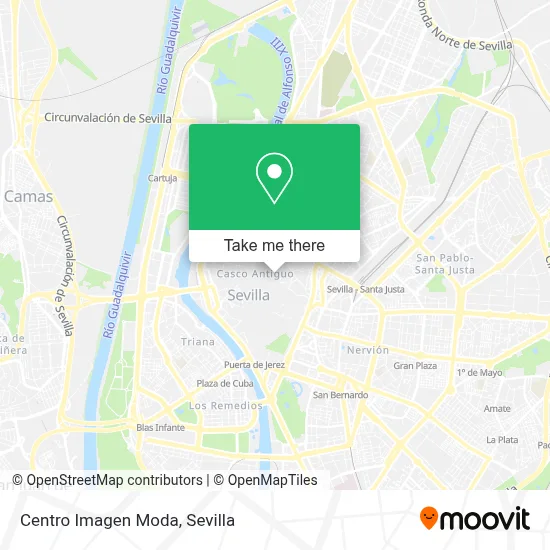 Centro Imagen Moda map