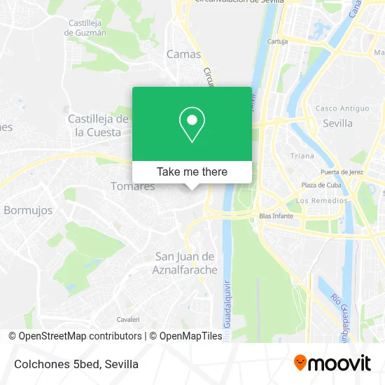 Colchones 5bed map