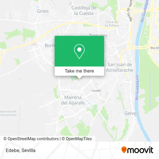 Edebe map