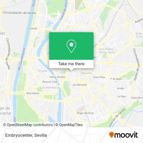 Embryocenter map