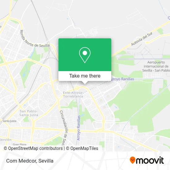 Com Medcor map