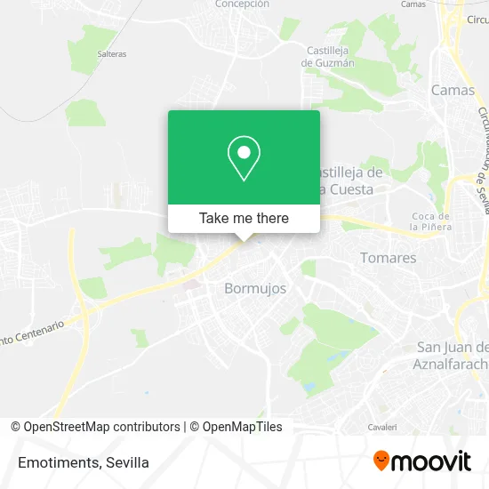 Emotiments map