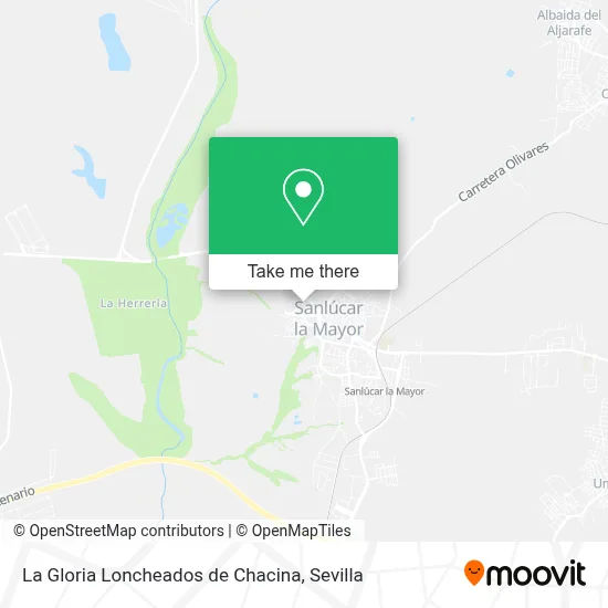 La Gloria Loncheados de Chacina map