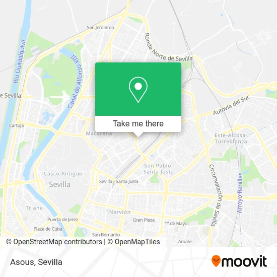 Asous map