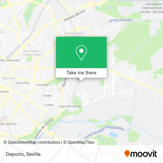 Deporto map