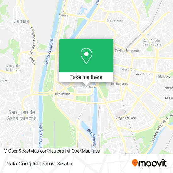 Gala Complementos map