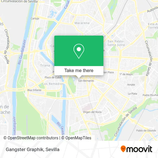 Gangster Graphik map