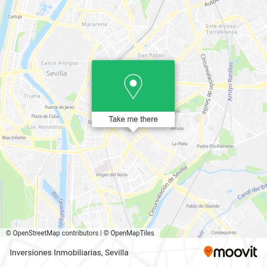 Inversiones Inmobiliarias map