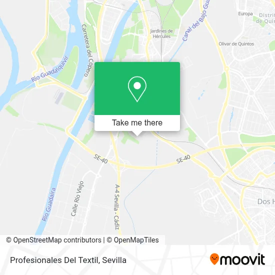Profesionales Del Textil map