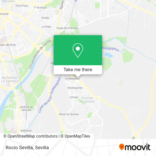 Rocío Sevilla map
