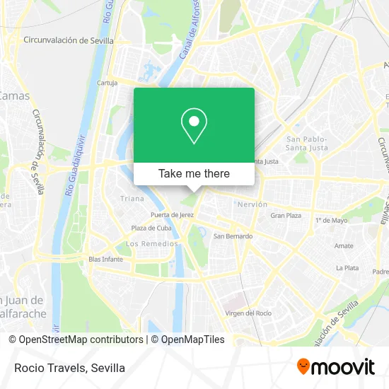 mapa Rocio Travels