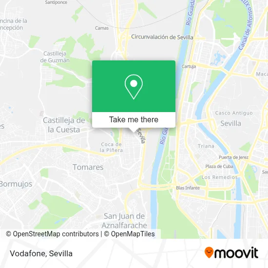 Vodafone map