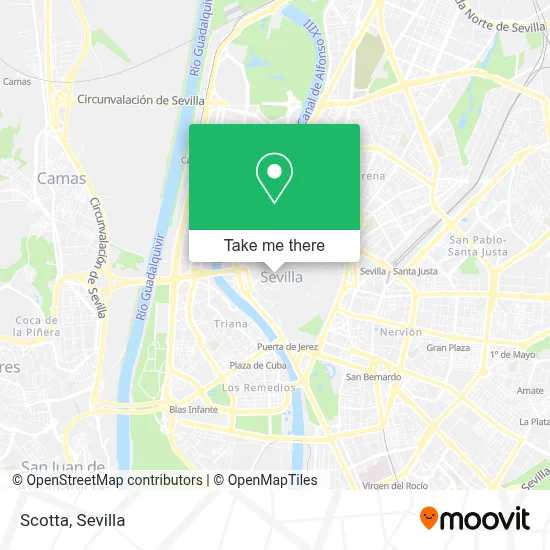 Scotta map