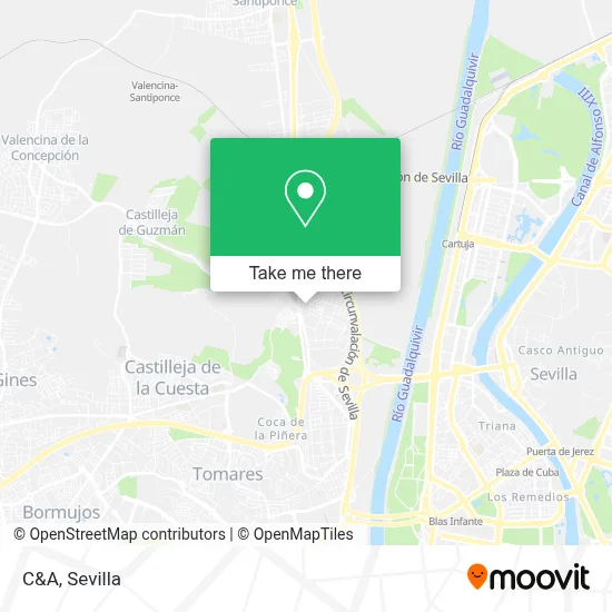 C&A map