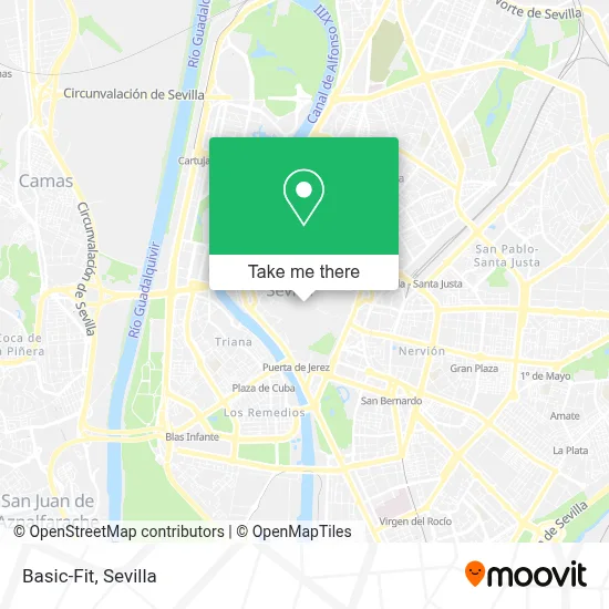 Basic-Fit map
