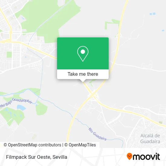 Filmpack Sur Oeste map