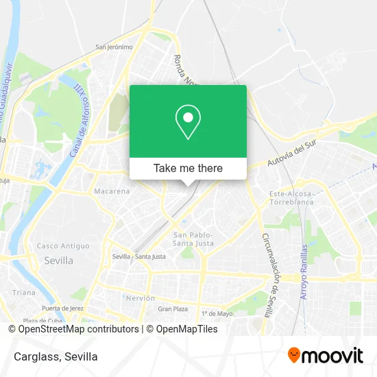 Carglass map