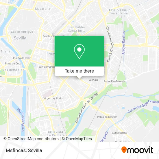Msfincas map