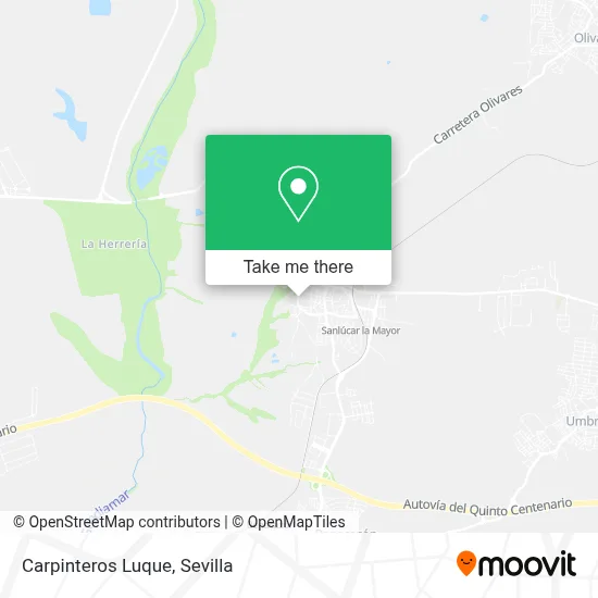Carpinteros Luque map