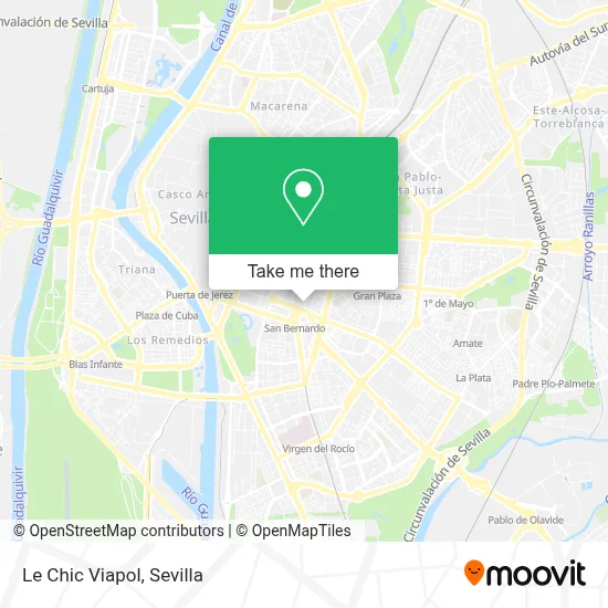 Le Chic Viapol map