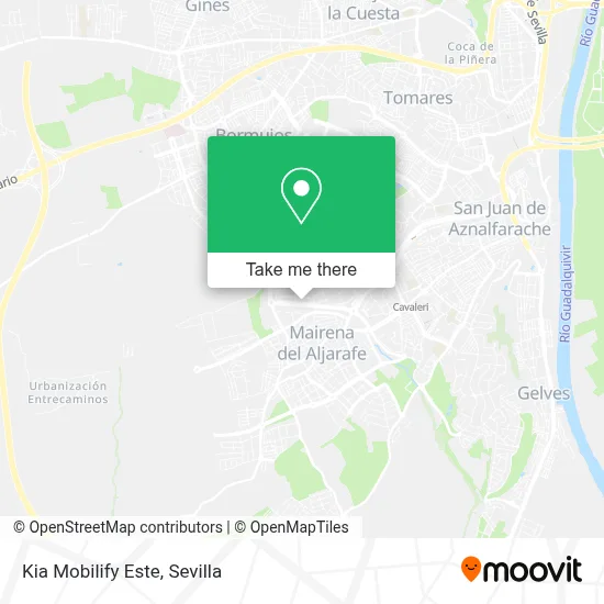 Kia Mobilify Este map