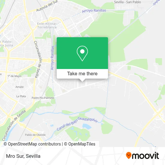 Mro Sur map