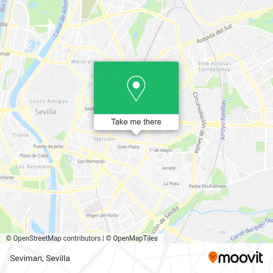 Seviman map